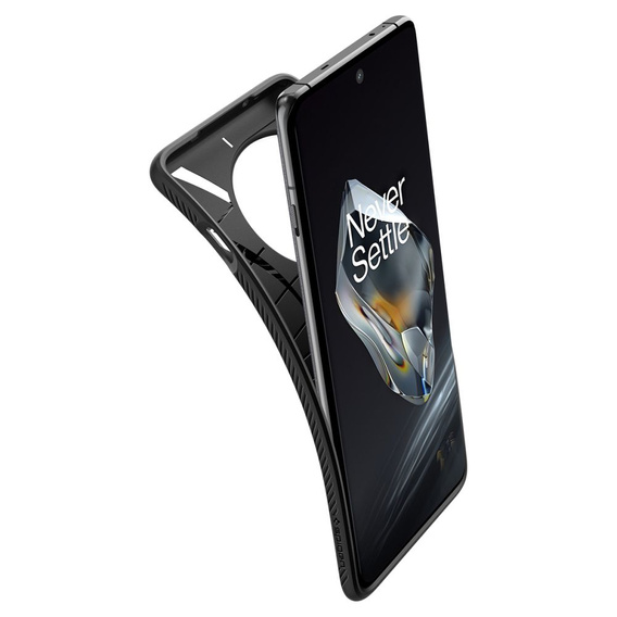 Husă Spigen Liquid Air negru pentru OnePlus 12 5G