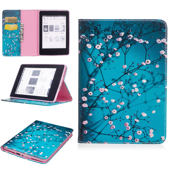 Carcasă pentru Amazon Kindle Paperwhite 1/2/3, Smartcase, sakura