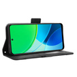 Cu clapetă pentru Vivo Y19s, Card Slot, negru