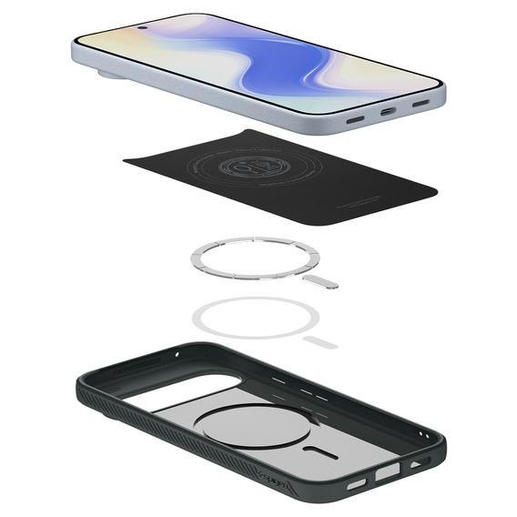 Carcasă Spigen Liquid Air MagSafe pentru Google Pixel 10 Pro XL, Abyss Green