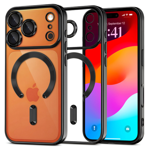 Husă magnetică cu protecție pentru lentile pentru iPhone 17 Pro