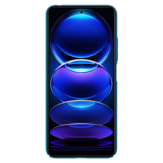 Carcasă NILLKIN pentru Xiaomi Redmi Note 12 5G / POCO X5 5G, Super Frosted Shield Case, albastru