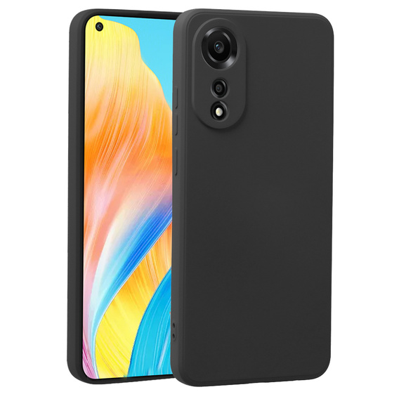 Caz subțire pentru Oppo A38 4G / Oppo A18 4G, Slim, negru