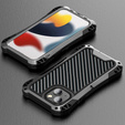 Husă pentru iPhone 13, R-JUST AMIRA, armată, negru
