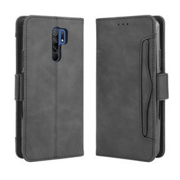 Cu clapetă pentru Xiaomi Redmi 9, Card Slot, negru