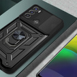 Husă blindată pentru Motorola Moto G60, CamShield Slide, negru