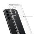 Carcasă pentru Samsung Galaxy S24+ Plus, Fusion Hybrid, cu protecție pentru camera foto, transparentă