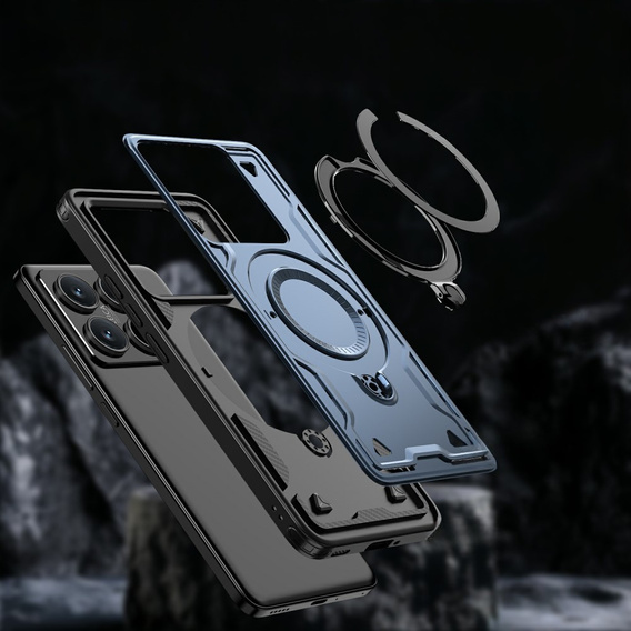Carcasă pentru Xiaomi 14T, Military MagSafe, albastru