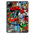 Husă pentru Xiaomi Pad 7 / 7 Pro, Smartcase, graffiti