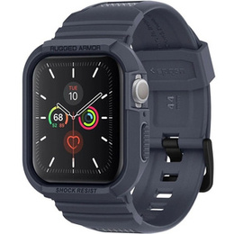 Curea cu husă Spigen pentru Apple Watch 4/5/6/7/8/9/SE 44/45 mm, Rugged Armor Pro charcoal grey