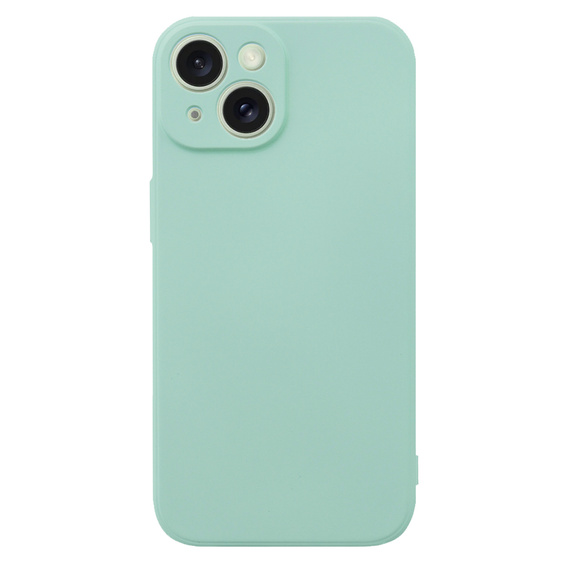 Husa pentru iPhone 15, Silicone Lite, albastru