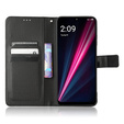 Cu clapetă pentru T Phone 5G, Wallet Magnet, negru