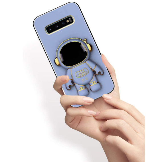 Huse pentru Samsung Galaxy S10, Astronaut, albastru