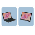 Carcasă + tastatură Lenovo Tab Plus, negru