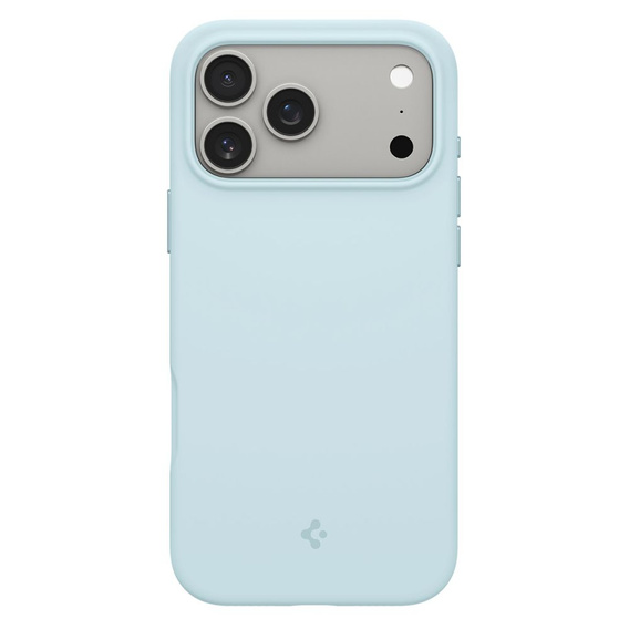 Carcasă Spigen pentru iPhone 17 Pro, Silicone Fit MagSafe, Mute Blue