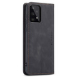 Husa CASEME pentru Samsung Galaxy A33 5G, Leather Wallet Case, negru
