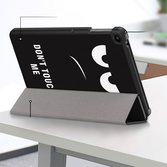 Husă pentru Huawei MatePad SE 10.4 2022, Smartcase, don't touch me