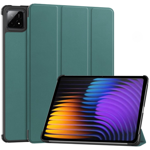 Husă pentru Xiaomi Pad 7 / Xiaomi Pad 7 Pro, Smartcase, verde