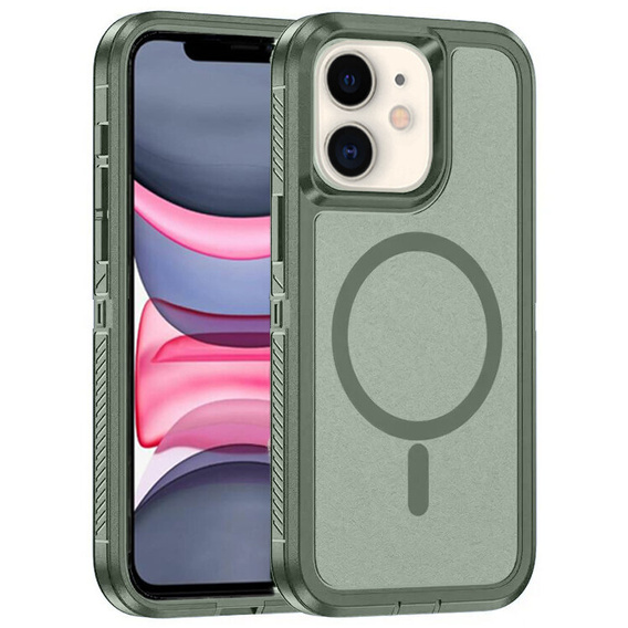 Carcasă cu ramă pentru iPhone 11, pentru MagSafe, verde