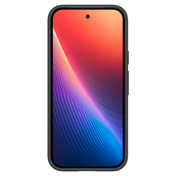 Carcasa Spigen pentru Google Pixel 9A, Thin Fit Mag, negru + sticlă temperată 9H