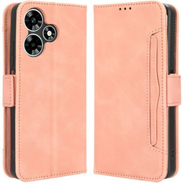 Cu clapetă pentru Infinix Hot 30i, Card Slot, roz
