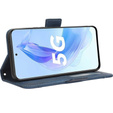 Cu clapetă pentru Honor 90 Lite 5G, Card Slot, albastru