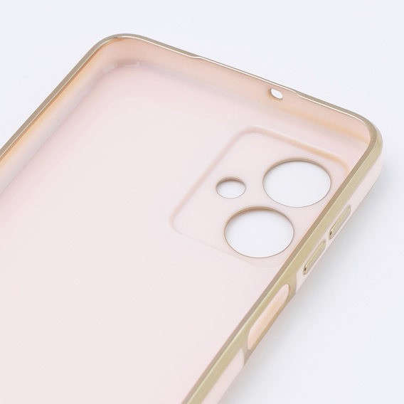 Husă pentru Motorola Moto G54 5G, Glamour CamShield, roz rose gold