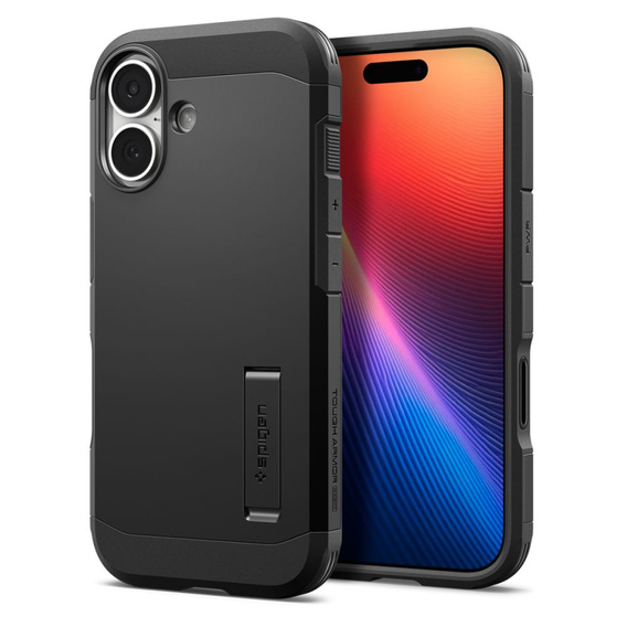 Carcasă Spigen pentru iPhone 17, Tough Armor T MagSafe, negru