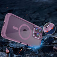 Husă pentru iPhone 14 Pro Max, ERBORD Impact Guard, MagSafe, violet