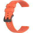 Pasek silikonowy 22mm uniwersalny, Czerwony