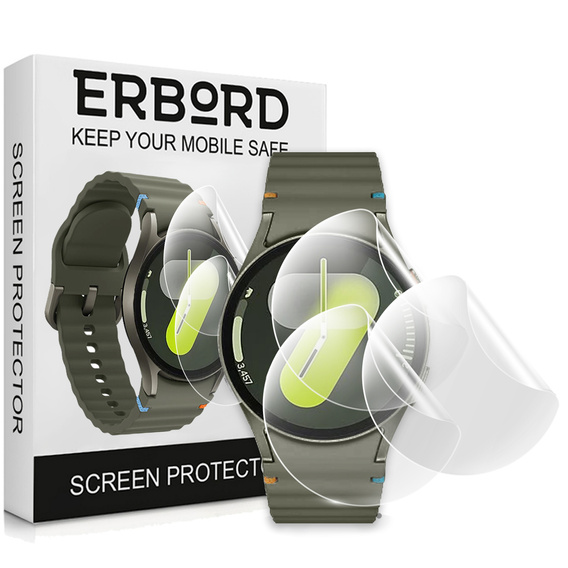 3x ERBORD Hydrogel Foil pentru Xiaomi Redmi Smart Band 2