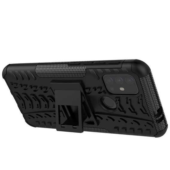 Huse pentru Motorola Moto G10/G30, Tire Armor, negru