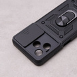 Husă blindată pentru Realme C51, CamShield Slide, negru