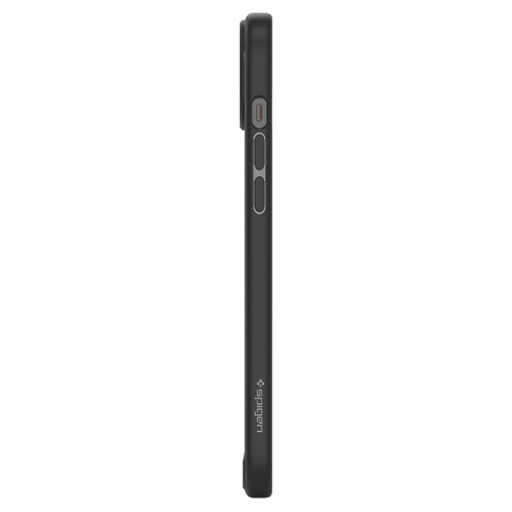 Carcasa Spigen pentru iPhone 15, Ultra Hybrid, negru + sticlă temperată 9H