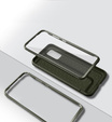 Huse pentru Samsung Galaxy S20, Suritch Basic (Two Frames), verde