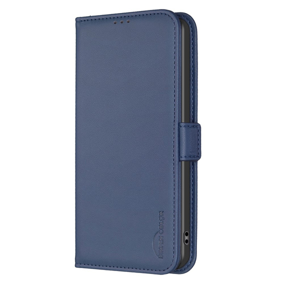 Husa cu clapetă pentru Xiaomi Redmi Note 13 5G, BINFEN Wallet, albastru