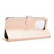 Husa cu clapetă pentru Xiaomi Redmi Note 14 4G, Wallet Rhombus, roz