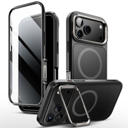 Carcasă Supcase pentru iPhone 17 Pro Max, IBLSN Ares Fip Magsafe, negru