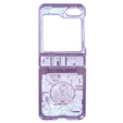 Husă pentru Samsung Galaxy Z Flip 5 5G, Mechanical Legend, violet