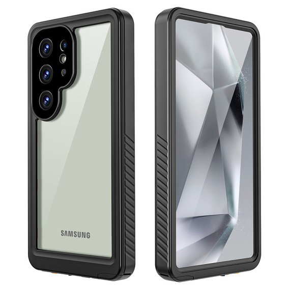 Husă impermeabilă IP68 pentru Samsung Galaxy S25 Ultra, negru