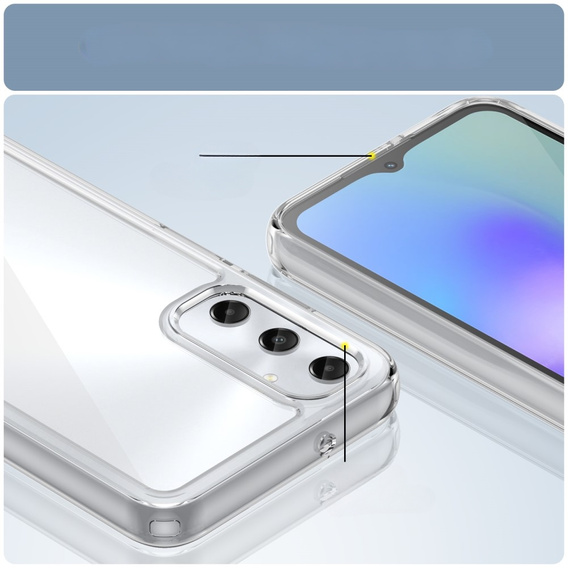 Huse pentru Samsung Galaxy A05s 4G, Fusion Hybrid, transparentă