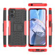 Huse pentru Motorola Moto E22 / E22i, Tire Armor, negru / roșu