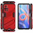 Husa pentru Xiaomi Poco M4 Pro 5G / Note 11S 5G, Military kickstand, albastru