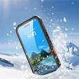 Husă pentru iPhone 17 Pro, impermeabilă IP68, SHELLBOX MagSafe, negru