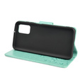 Cu clapetă pentru Xiaomi Redmi 10, Butterfly, verde