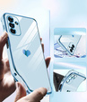 Carcasa pentru Samsung Galaxy A36, Electro heart, albastru + sticlă 9H