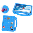 Husă pentru copii pentru iPad 10.9 2022 10 Gen, Cute Patterns, cu suport, albastru