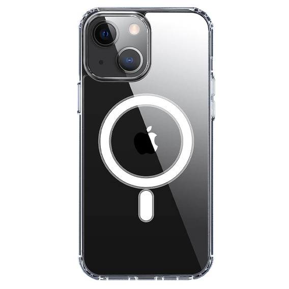 Huse pentru iPhone 13, ERBORD Hybrid MagSafe Case, albastru