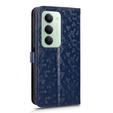 Carcasă Flap pentru Xiaomi Redmi 15 5G / 4G, Wallet Rhombus, albastru