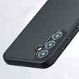 Carcasă pentru Samsung Galaxy S24, Fusion Hybrid, cu protecție pentru camera foto, transparent / negru